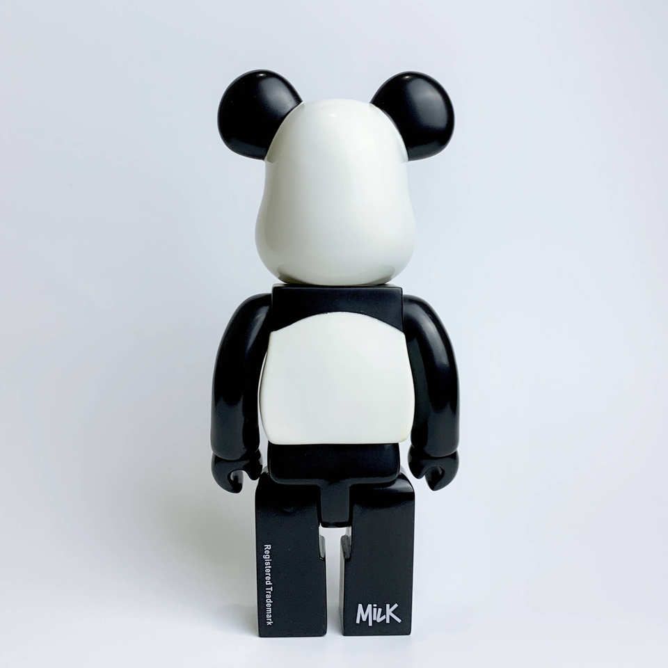 Фигурка Bearbrick Panda Boy Black 400%, 28 см