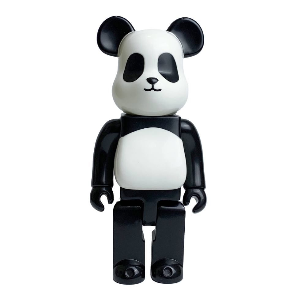 Фигурка Bearbrick Panda Boy Black 400%, 28 см