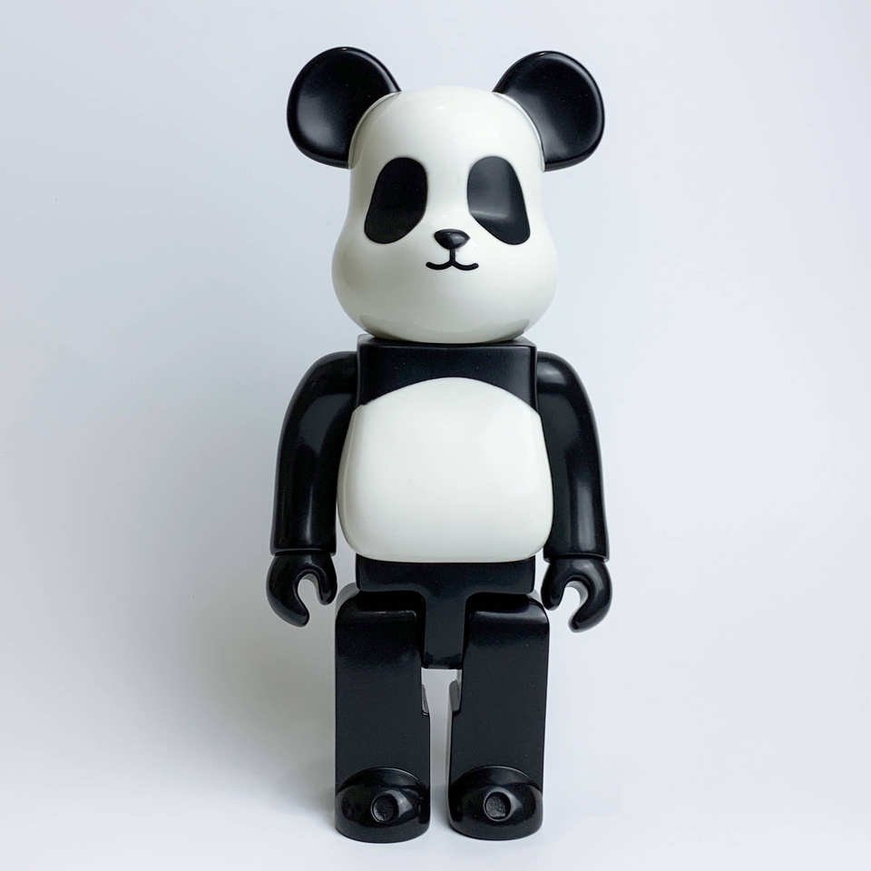 Фігурка Bearbrick Panda Boy Black 400%, 28 см