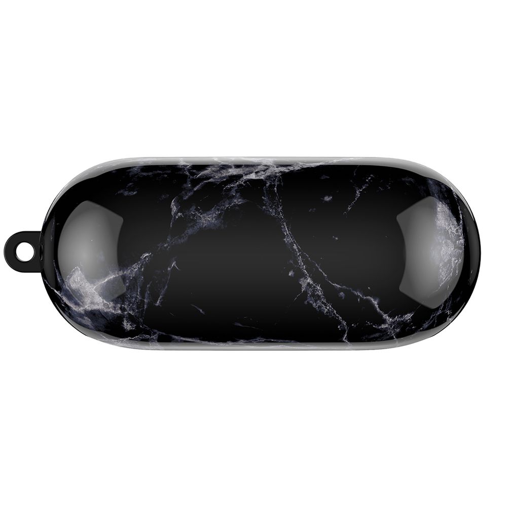 Дизайнерский чехол для Apple Airpods 3 Черный мрамор