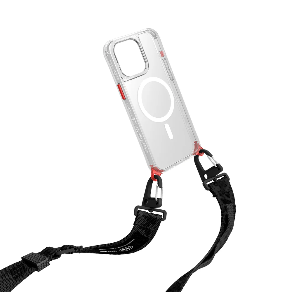 Ремінець для телефону Skinarma Scout Xe Lanyard (2.54 cm Width) Black