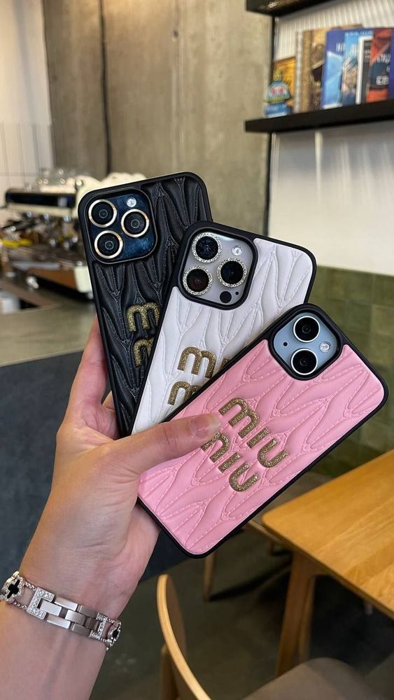 Чехол для iPhone 14 MIU MIU Black