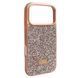 Чехол для iPhone 12 Pro Max со стразами Swarovski Gold