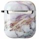 Дизайнерский чехол Фиолетовый мрамор для Apple AirPods 1/2