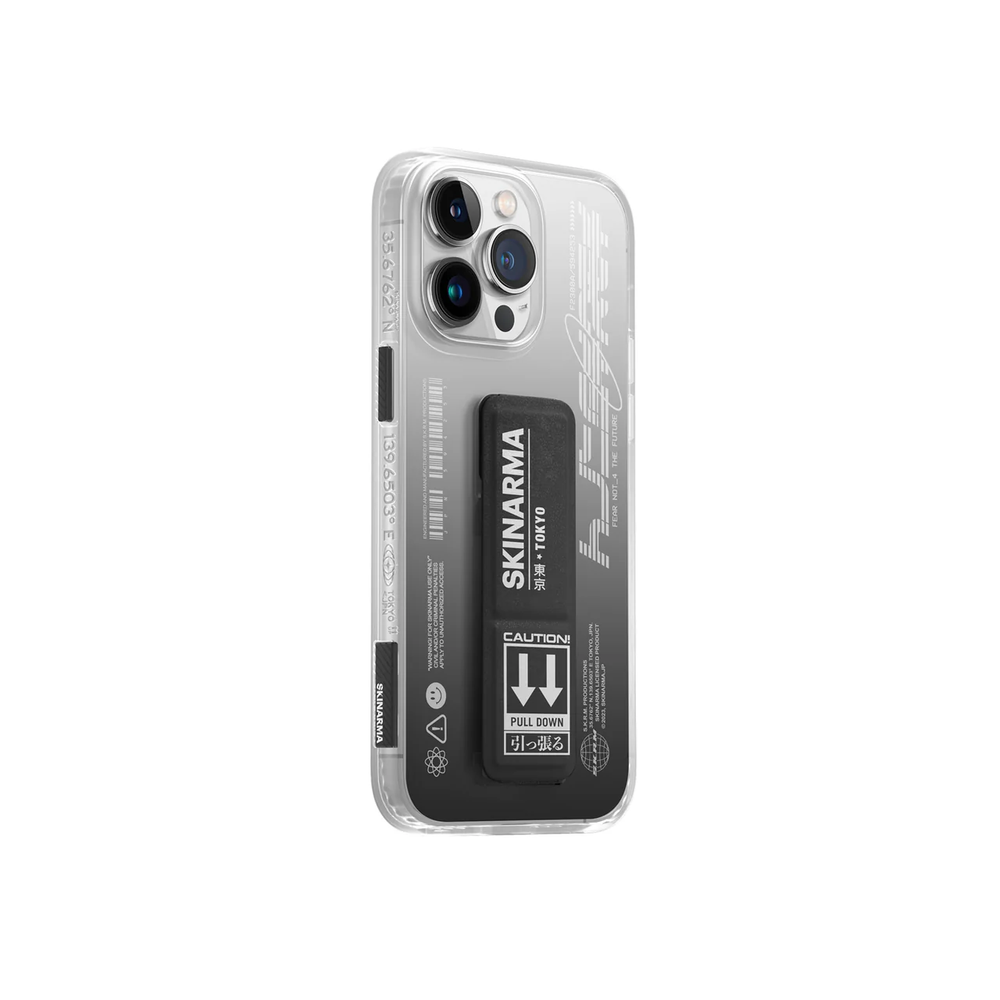 Градиентый чехол для iPhone 14 Pro Skinarma Taihi Kobai Black
