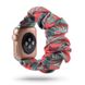 Ремешок "Листва" коралловый для Apple Watch 38-41 мм (Series 6/5/4/3/2) + резинка для волос