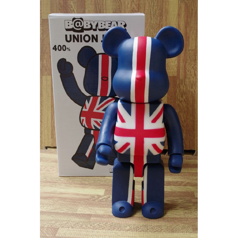 Фігурка Bearbrick U.K. Прапор Великобританії 400%, 28 см