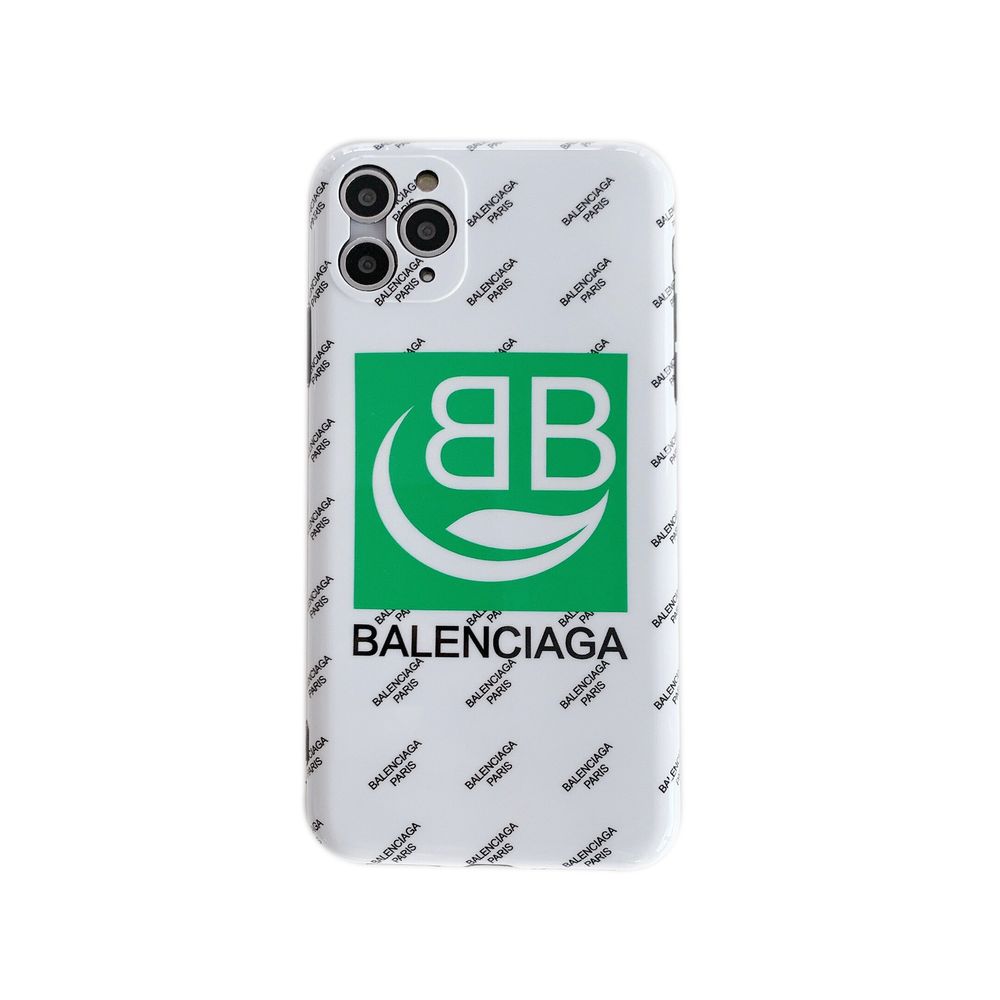 Білий чохол под Balenciaga на iPhone 11