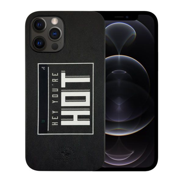 Чохол для iPhone 11 Pro Max Santa Barbara Polo Egan "Hot" з термометром Чорний