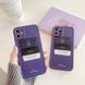 Чехол для iPhone 12 Pro Stone Island Фиолетовый