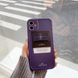 Чехол для iPhone 12 Pro Stone Island Фиолетовый