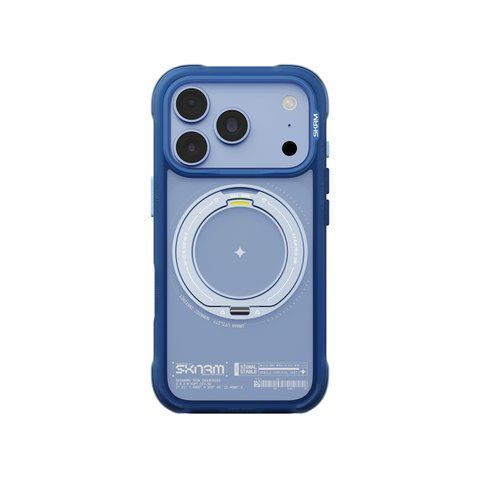 Чехол для iPhone 18 Pro Skinarma Atlas (2026) (Mag-Charge + Drift-Node&trade; Bumper) Blue