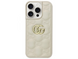 Чехол для iPhone 15 Pro Gucci Embossed Puffer Молочный