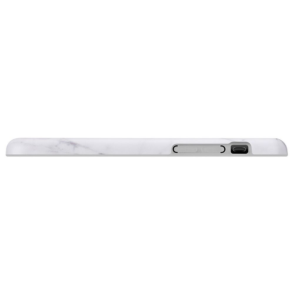 Силиконовый чехол на iPhone 11 Pro Max Белый мрамор