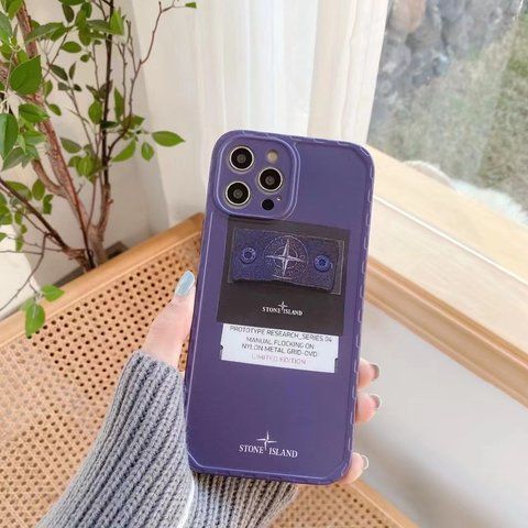 Чехол для iPhone 11 Pro Max Stone Island Фиолетовый