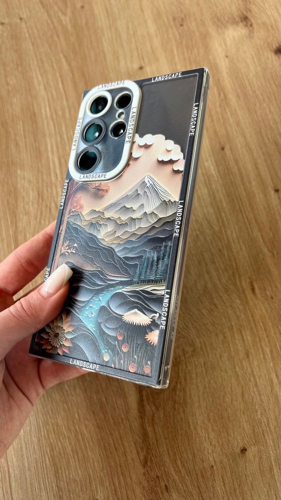 Чехол для Samsung Galaxy S23 Plus Paper Mountain Гора