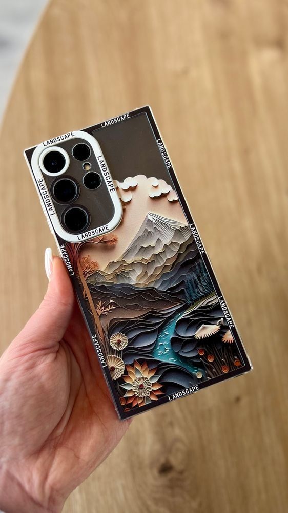 Чехол для Samsung Galaxy S23 Plus Paper Mountain Гора