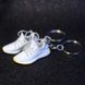 Брелок (ключниця) Adidas Yeezy Boost 350 3D міні-кроссовки Білий, 1 пара