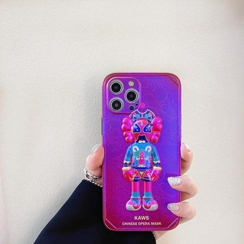 Чохол для iPhone 11 Pro 3D Kaws Opera Mask Червоний