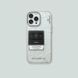 Чехол для iPhone 12 Pro Max Stone Island с патч-нашивкой Стоников Белый