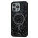 Чехол для iPhone 14 Bling World Rock Diamond with MagSafe Black