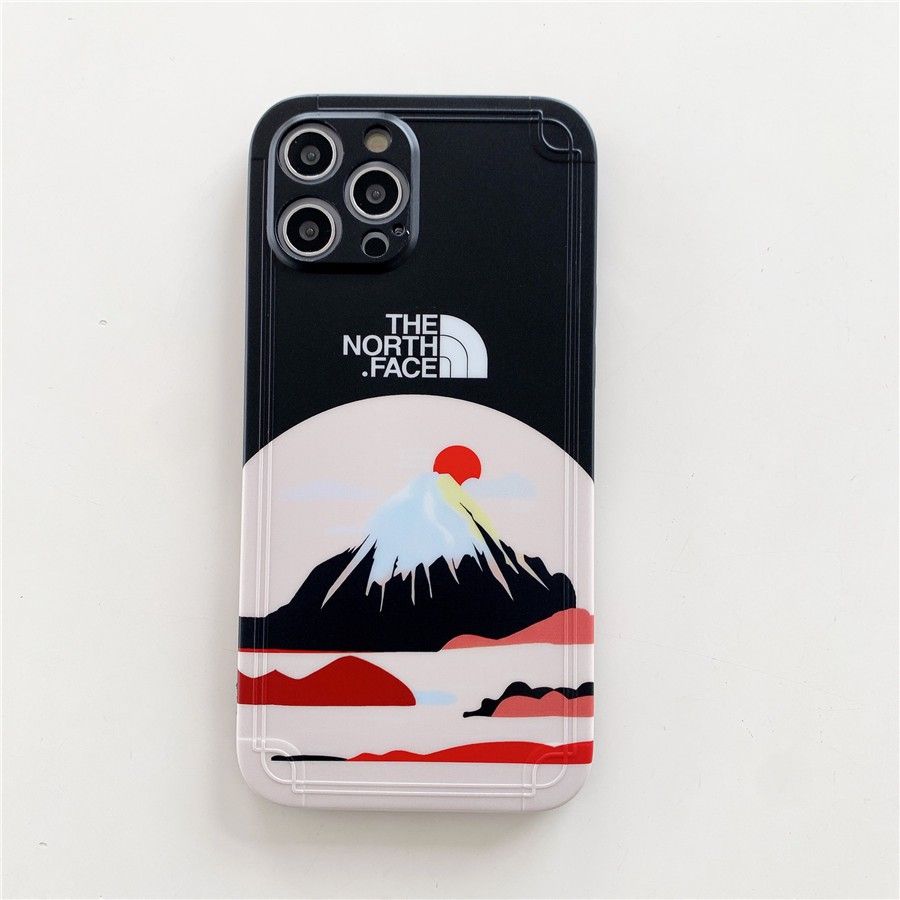 Черный чехол The North Face "Фудзияма" для iPhone 11 Pro Max