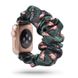 Ремешок "Фламинго" темно-зеленый для Apple Watch 38-40 мм (Series 6/5/4/3/2) + резинка для волос