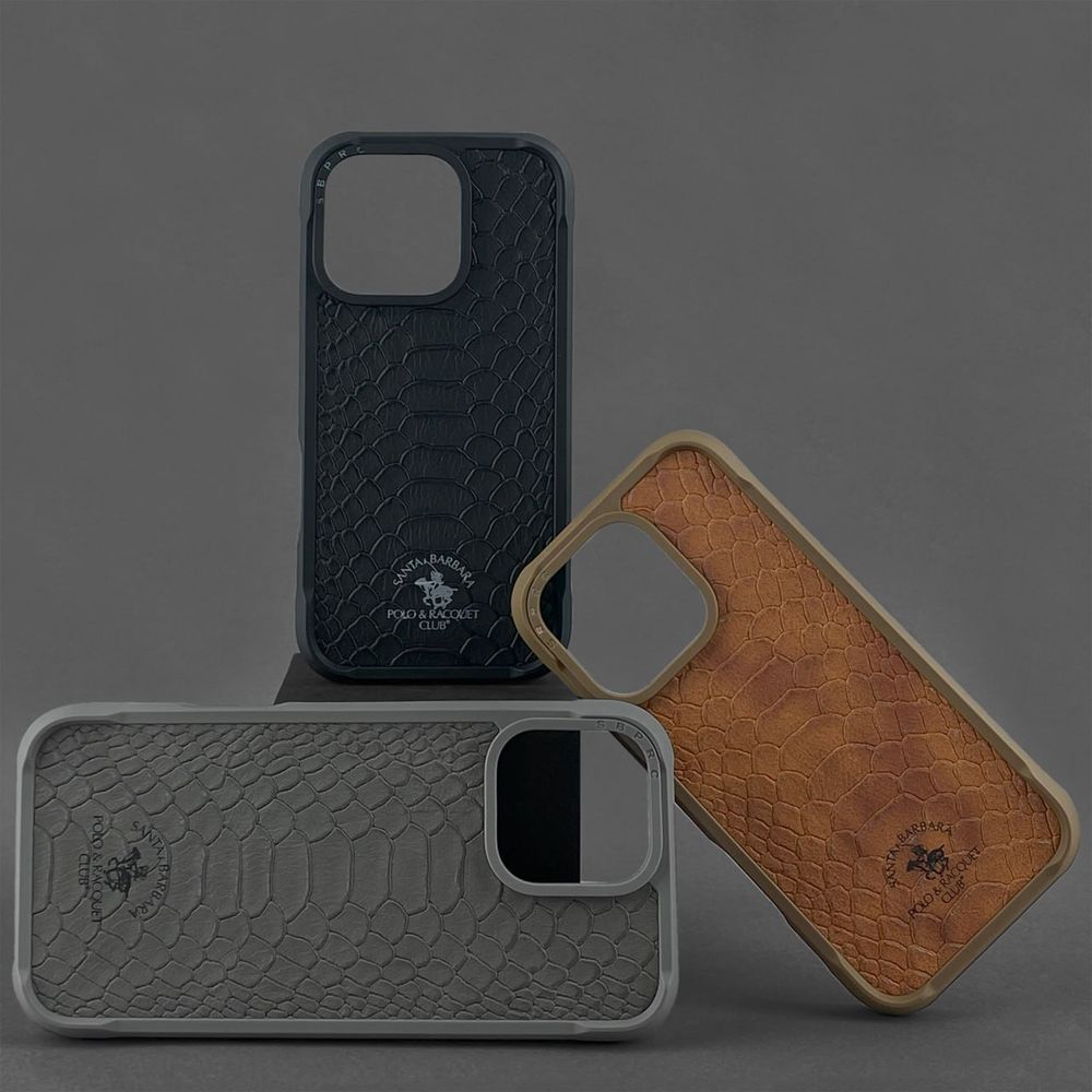 Чoхол для iPhone 16 Knight Santa Barbara Polo Brown