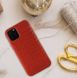Кожаный чехол для iPhone 12 Santa Barbara Polo Bradley Красный