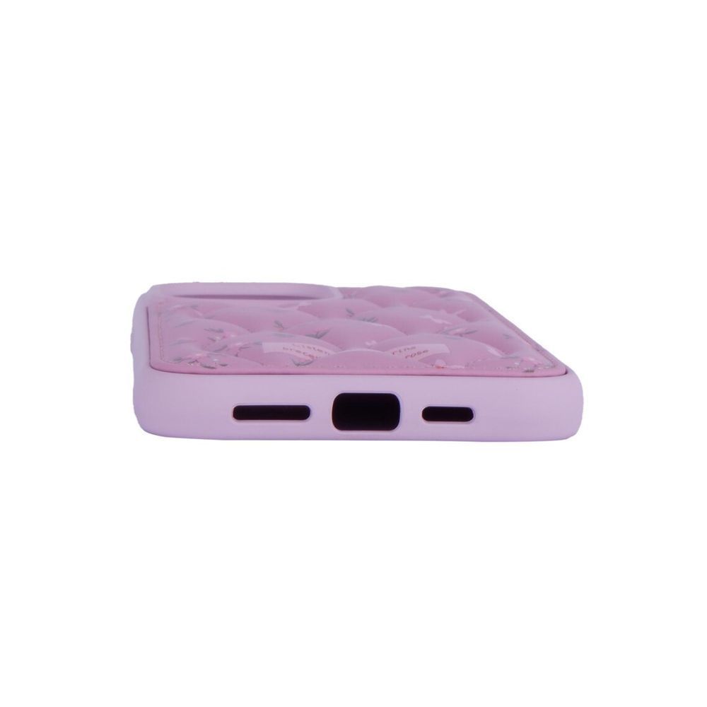 Чехол для iPhone 15 Pro Flowers Pink