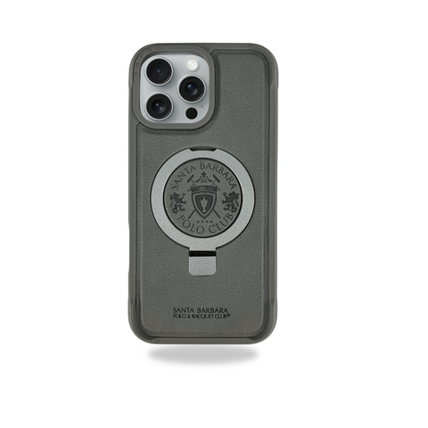 Чoхол для iPhone 15 Pro Max Primo Santa Barbara Polo Titanium Gray