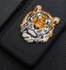 Чехол Santa Barbara Polo с вышивкой "Тигр" для iPhone 13 Pro Max из кожи