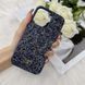 Черный чехол Bling Rock Diamond Case для iPhone 14 Pro Black-Silver