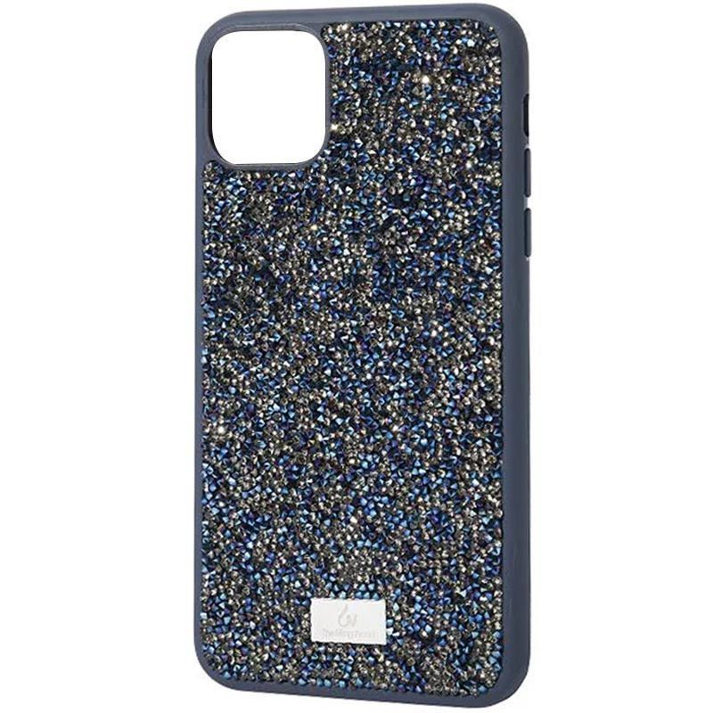 Черный чехол Bling Rock Diamond Case для iPhone 14 Pro Black-Silver