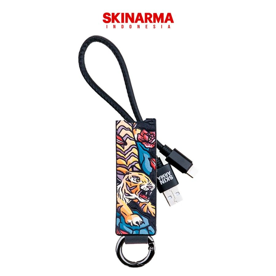 Кабель в стилі Тигр Skinarma Ikimono Haruki USB-A to USB-C Cable 20 см