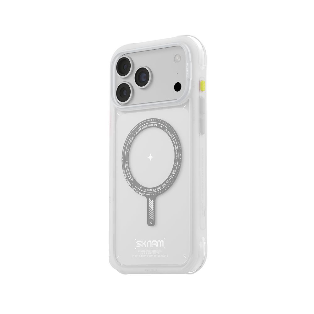 Чехол для iPhone 18 Pro Max Skinarma Avion (2026) (Mag-Charge + Drift-Node&trade; Bumper) Frost