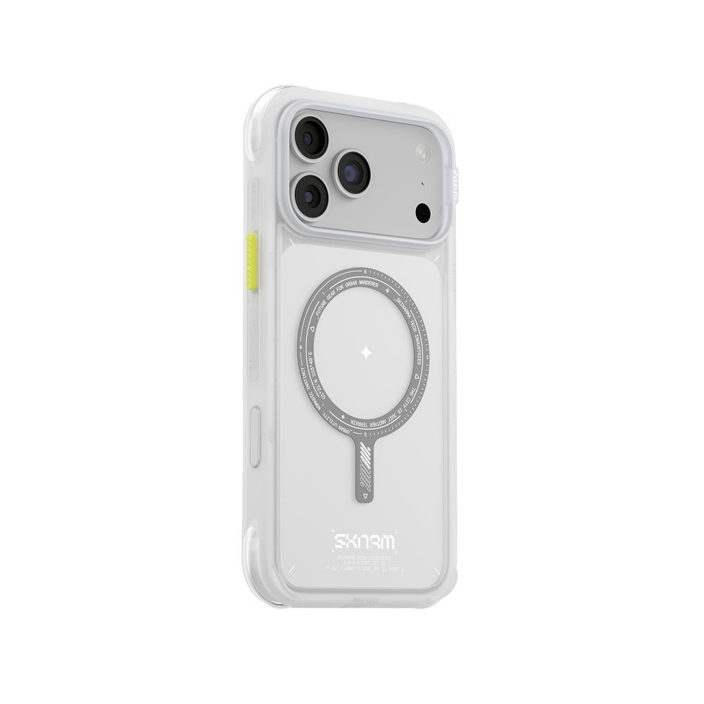 Чехол для iPhone 18 Pro Max Skinarma Avion (2026) (Mag-Charge + Drift-Node&trade; Bumper) Frost