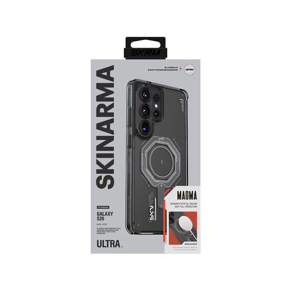 Чехол для Samsung Galaxy S26 Ultra Skinarma Magma (Mag-Charge) Graphite