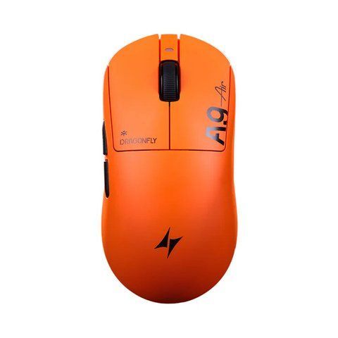 Игровая мышь ATK Dragonfly A9 Ultimate Lightweight Wireless Mouse Air+ Sunset Orange