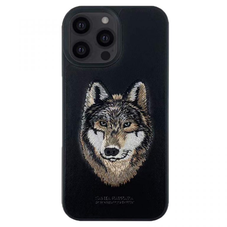 Чехол с вышивкой "Волк" Santa Barbara Polo Savanna для iPhone 13 Pro