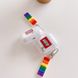 Чохол для Apple Airpods 3 Lego з брелком Білий